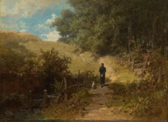 Sábado por la tarde (paseo matutino del párroco de aldea)