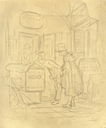 Zollvisitation I, mediados-finales del siglo XIX, c1924