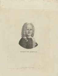 Retrato del compositor Benedetto Marcello 1686-1739, c. 1795