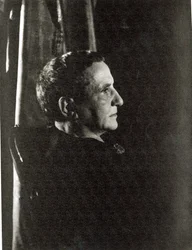 Gertrude Stein (1874-1946) 4 de noviembre de 1934 (gelatina de plata)