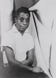 James Baldwin (1924-87) 13 de septiembre de 1955 (gelatina de plata)