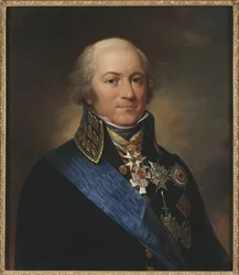 Le comte Carl Johan Adlercreutz, general suedois - Retrato del Conde Carl Johan Adlercreutz (1757-1815), por Nordgren, Carl Wilhelm (1804-1857). Óleo sobre lienzo