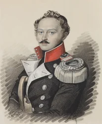 Retrato de Alexander Stepanovich Talyzin 1795-1858, finales de 1820