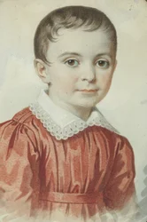Retrato de Eugenia Kochubey de niña, 1849