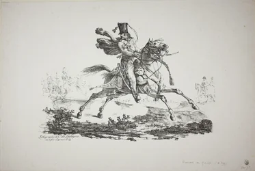 Húsar galopando