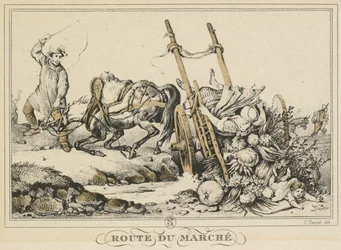 Escenas de la Vida Cotidiana, Caminos y Senderos: Camino al Mercado