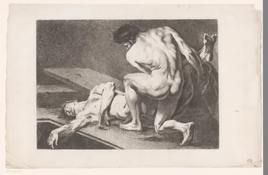 Estudio académico de dos desnudos masculinos Seis estudios académicos (título de la serie) Seis figuras académicas (título de la serie)