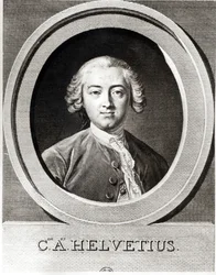 Retrato de Claude Adrien Helvetius (1715-1771) filósofo francés