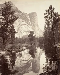 Torre de Washington, Yosemite, ca. 1872, impreso ca. 1876
