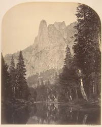 Vista del río, Sentinel, 3270 pies, 1861
