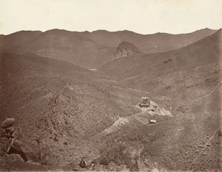 Pozo del túnel Sutro No. 2, 1875, impreso ca. 1876