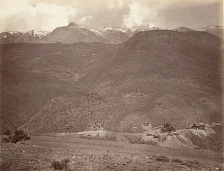 Pozo del túnel Sutro No. 2, 1875, impreso ca. 1876