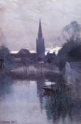 Salisbury al atardecer