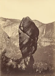 Agassiz Rock y las cataratas Yosemite, desde Union Point
