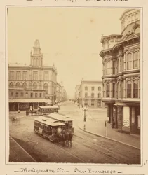 Montgomery Street desde Market Street, San Francisco