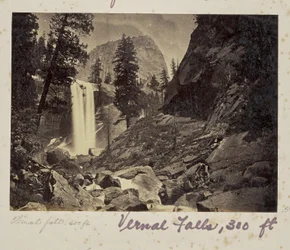 Piwyac - La cascada Vernal - 300 pies, valle de Yosemite, condado de Mariposa, California (n.º 21)