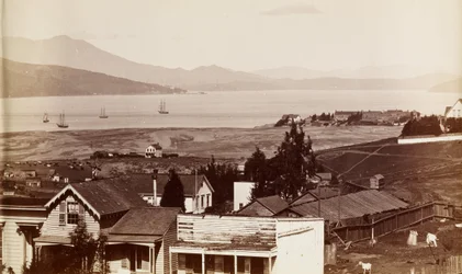 Sausalito, Tamalpais y la Bahía de Richardson desde San Francisco