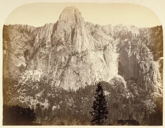 Sentinel (vista frontal), 3270 pies, Yosemite
