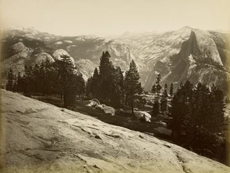 Las cúpulas, desde Sentinel Dome, Yosemite