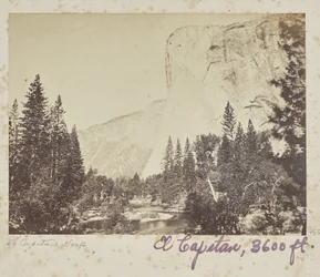 Tutocanula - El Capitan - 3600 pies, valle de Yosemite, condado de Mariposa, California (n.º 1010)