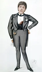 Caricatura de Oscar Wilde por Carlo Pellegrini - en “Vanity Fair” el 24 de mayo