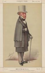 Vanity Fair: Men of the Day No. 14 "Un amigo fiel, un sabio eminente y el mejor de los presidentes posibles"