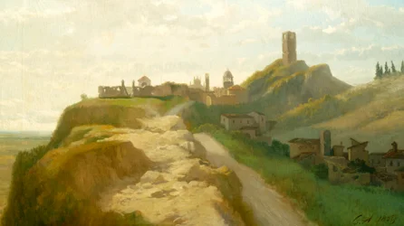 Posición de Solferino, por Carlo Ademollo (1824-1911)