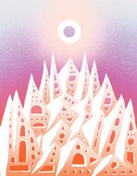 Verano en Milán, 2020 (ilustración digital)