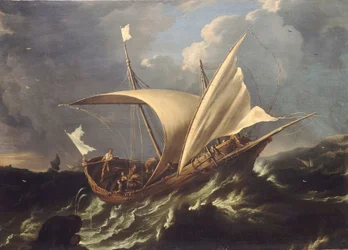 Jonás y la ballena, mediados del siglo XVII (óleo sobre lienzo)
