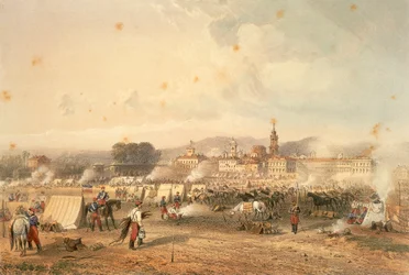Novara, el campo de los cazadores africanos