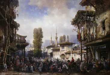 Plaza de los tártaros, Bahceka