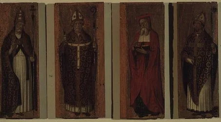 San Gregorio, San Ambrosio, San Agustín, San Jerónimo