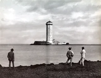 Torre Marzocco en Livorno, Italia, c.1890