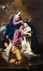 Santa Rosa de Lima coronada