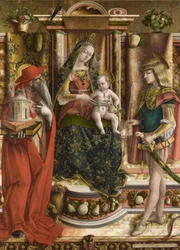 La Madonna della Rondine, después de 1490