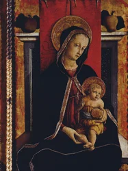 Madonna y el Niño (detalle)