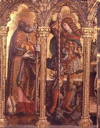 San Nicolás y San Miguel (detalle)
