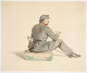 Soldado leyendo