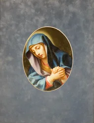 La Virgen que llora, Carlo Dolci (óleo sobre cobre)