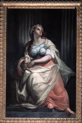 Alegoría de los trece valores de la república: la mansedumbre (Pintura, después de 1783)