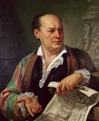 Retrato de Giovanni Battista Piranesi, 1779