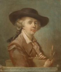 Retrato de Edouard Gautier-Dagoty, 1783