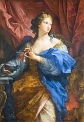 Cleopatra disuelve una perla en una copa de vino