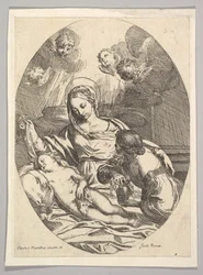 Virgen y Niño con Santa María Magdalena