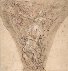 Figura alegórica de la paz, 1625-1713