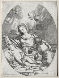 Madonna y el Niño con la Magdalena