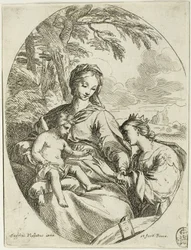 El matrimonio místico de Santa Catalina