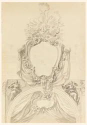 Decoración de un portal arqueado