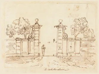 Diseño para una puerta de una villa