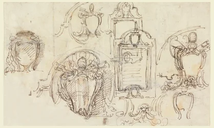 Dibujo, Bocetos, 1740-58
